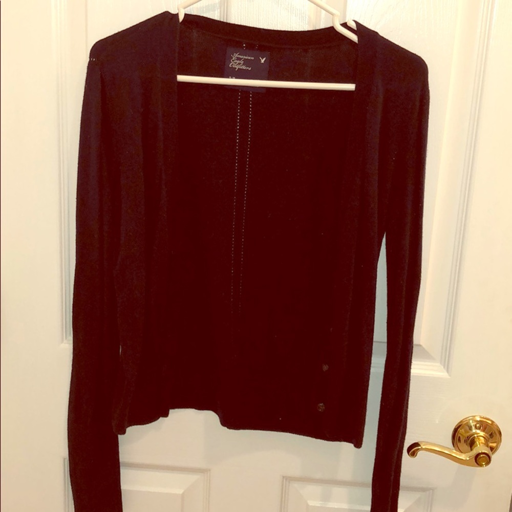 Navy blue preppy sweater